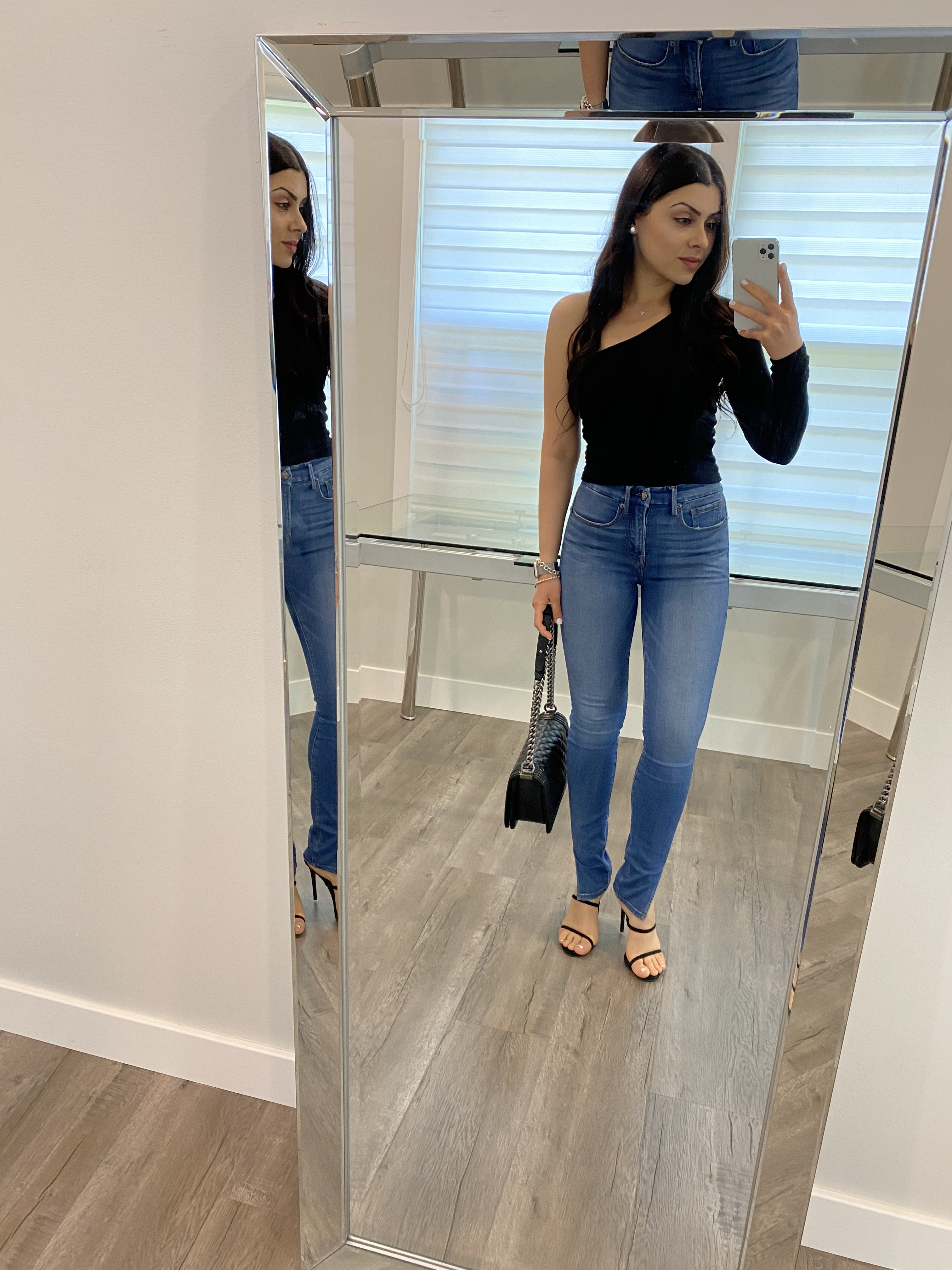 Mirror, outfit, selfie